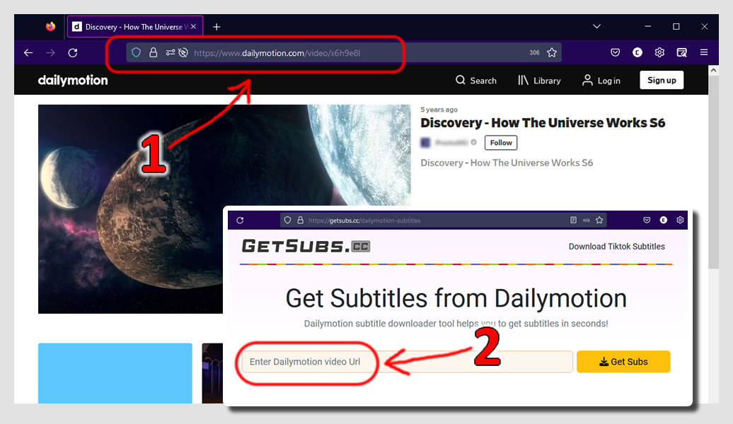 Guía de descarga de subtítulos de Dailymotion para PC
